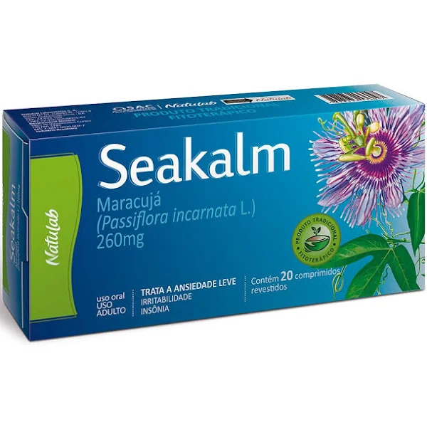 Seakalm 260mg 20 Comprimidos