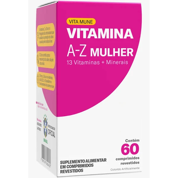 Vita Mune Mulher Com 60 Comprimidos