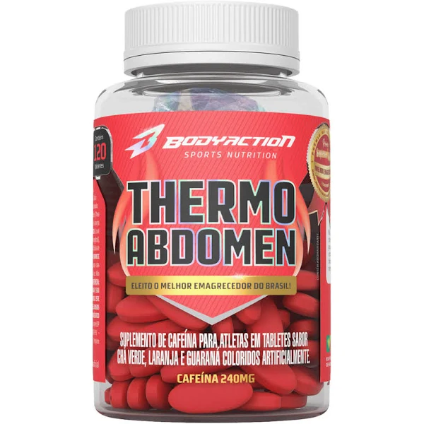 Thermo Abdomen Day - 60 Tabletes - Body Action Bodyaction