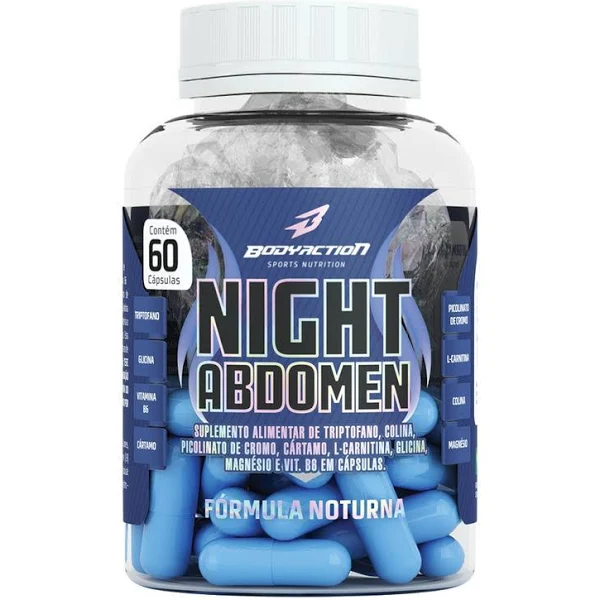 Thermo Abdomen Night - 60 Tabletes - Body Action Bodyaction