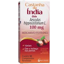 Castanha da Índia 100mg Globo - 30 Comprimidos