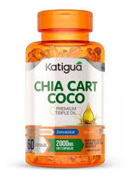 Chia Cart Coco Termogênico 1000mg 60 Cápsulas