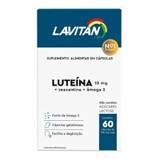 Lavitan Luteina + Zexantina + Omega 3 Cimed 60 Cápsulas